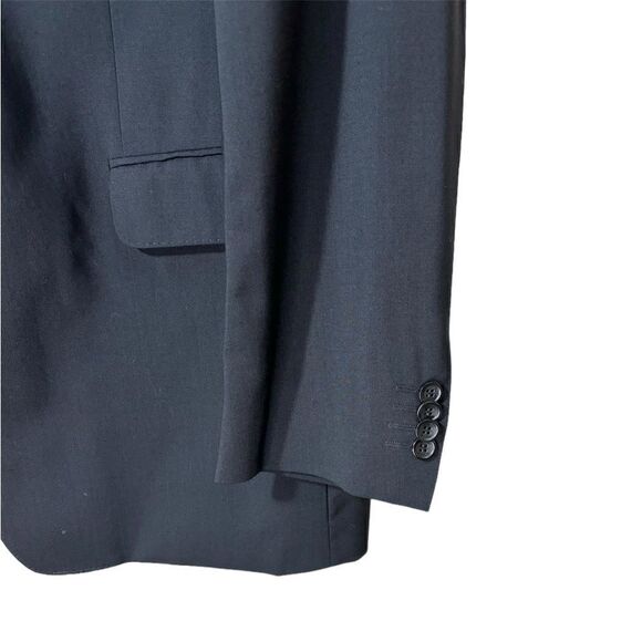 Versace Wool Black Blazer Size 44L - Picture 6 of 11